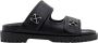Off White Leren sandalen met verstelbare band Black Heren - Thumbnail 2