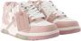Off White Leren sneakers in roze-wit roze Pink Dames - Thumbnail 2