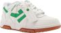 Off White Leren sneakers met iconische ritssluiting Green Heren - Thumbnail 2