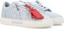 Off White Lichtblauwe Vulcanized Sneakers Blue Dames - Thumbnail 2