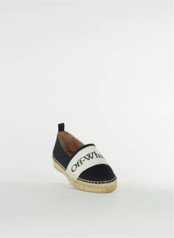 Off White Logo Bookish Espadrilles