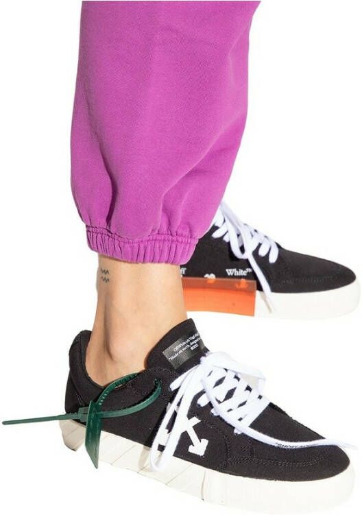 Off White Lage gevulkaniseerde sneakers Zwart Dames