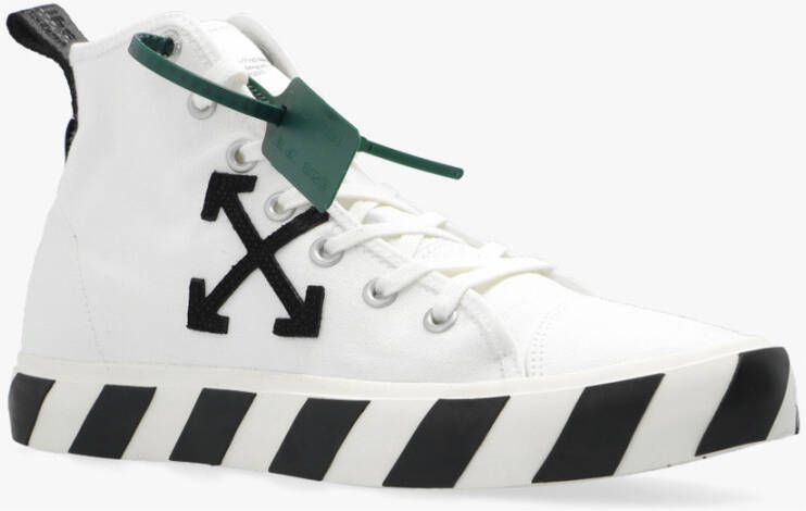 Off-White Vulcanized mid-top sneakers Wit - Foto 8