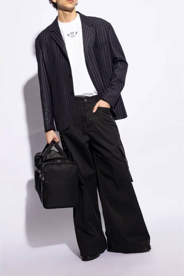 Off-White Military loafers met logo-reliëf Zwart - Foto 6