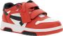 Off White Multicolor lage top klittenbandsneakers Red Heren - Thumbnail 2
