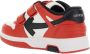 Off White Multicolor lage top klittenbandsneakers Red Heren - Thumbnail 3