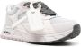 Off White Multicolor Rubber Leren Sneakers - Thumbnail 2