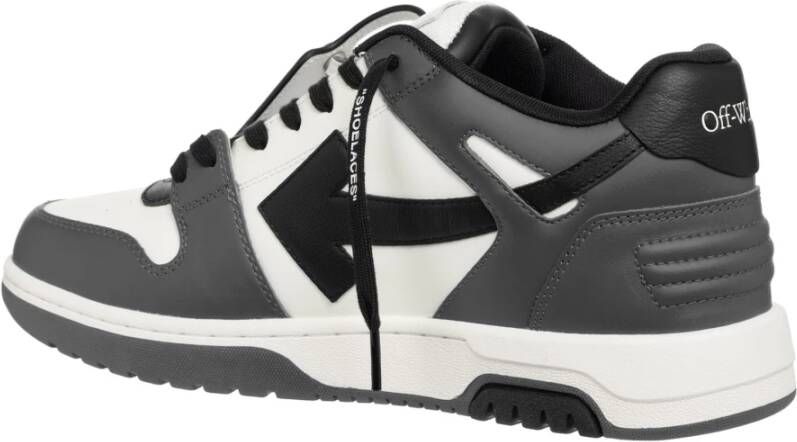 Off White Grijze Out Off Office Sneakers Multicolor Heren - Foto 4