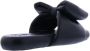 Off-White Slippers met strik Zwart - Thumbnail 8