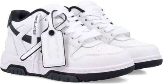 Off White Nero Sneakers voor Vrouwen