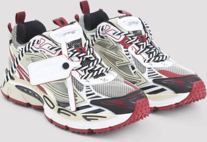 Off White Neutrale Sneakers voor Stijlvol Comfort