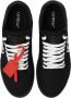 Off White Lage Vulcanized Canvas Sneakers Zwart Black Heren - Thumbnail 7