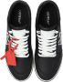 Off White Lage Vulcanized Sneakers Effen Patroon Vetersluiting Black Heren - Thumbnail 8