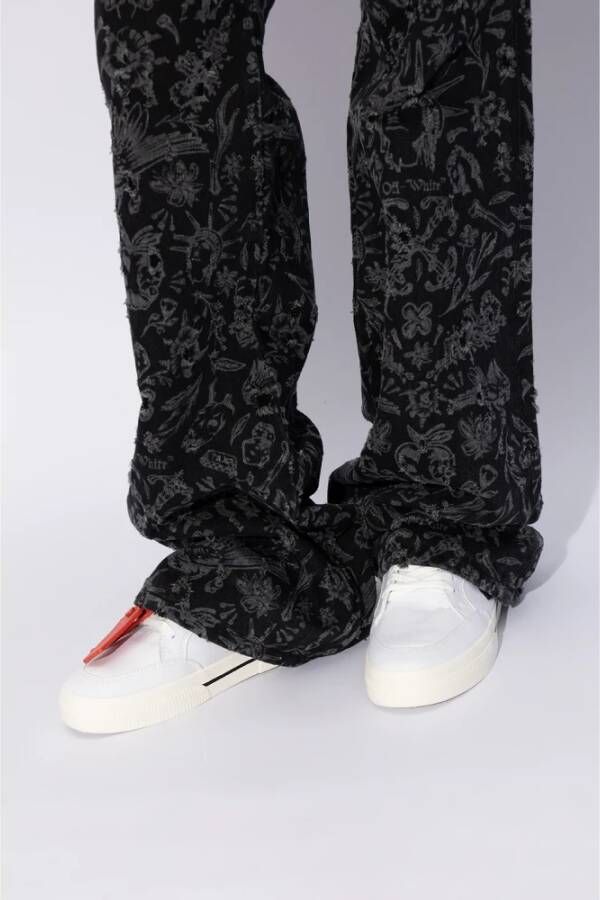 Off White Nieuwe Lage Vulkaan Sneakers White Dames
