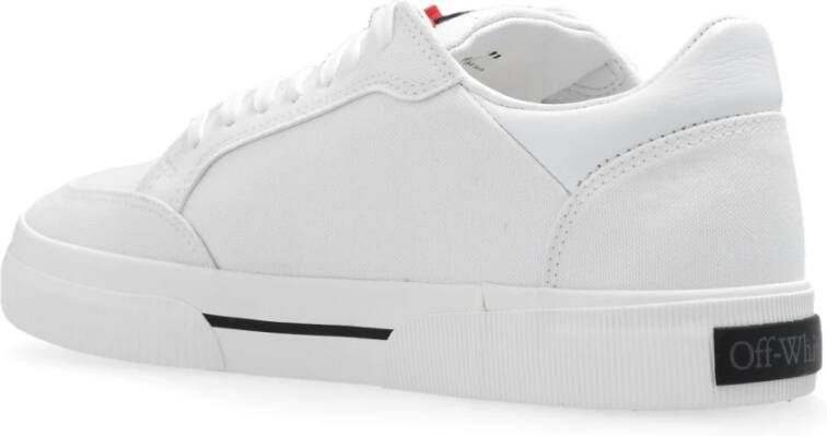 Off White Nieuwe lage gevulkaniseerde sneakers White Dames