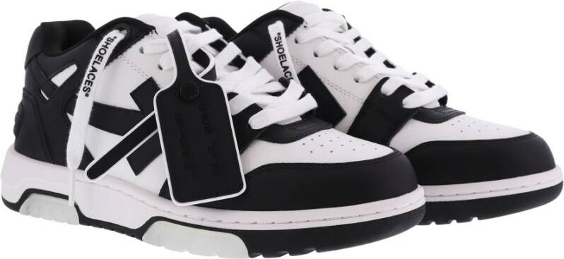 Off White Out Of Office Calf Leather sneakers Wit Dames