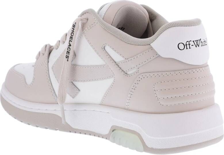 Off White Out Of Office Calf Leather Wit Dames