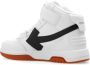 Off White Leren sneakers met contrasterende zijpijl Multicolor Dames - Thumbnail 26