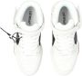 Off-White Out Of Office leren sneakers met logopatch Wit - Thumbnail 6