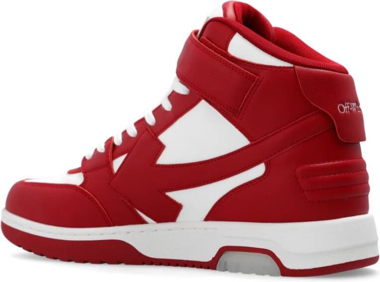 Off-White Out Of Office mid-top sneakers Wit - Foto 6