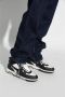 Off White Zwarte Mid Top Sneakers Stijlvol Geperforeerd Black Heren - Thumbnail 5