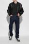 Off White Zwarte Mid Top Sneakers Stijlvol Geperforeerd Black Heren - Thumbnail 6