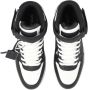 Off White Zwarte Mid Top Sneakers Stijlvol Geperforeerd Black Heren - Thumbnail 8