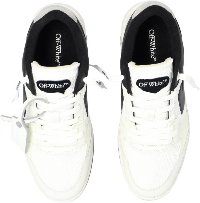 Off White Out Of Office Slim sneakers Wit Heren