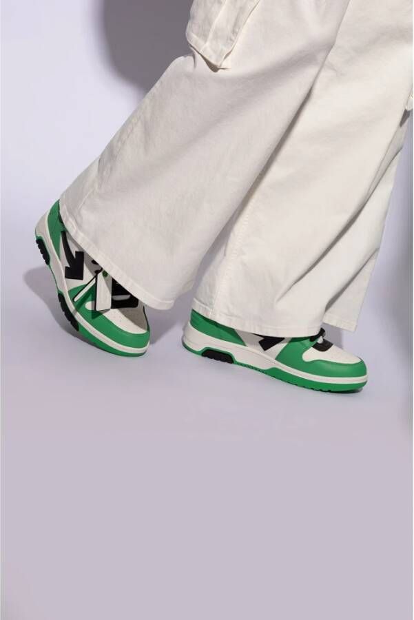 Off-White "Out Of Office OOO sneakers" Groen - Foto 2