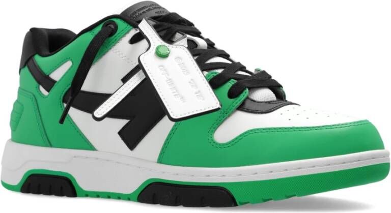 Off White Out Of Office sneakers Green Heren