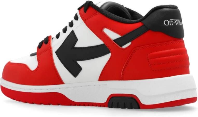 Off White Out Of Office sneakers Red Heren