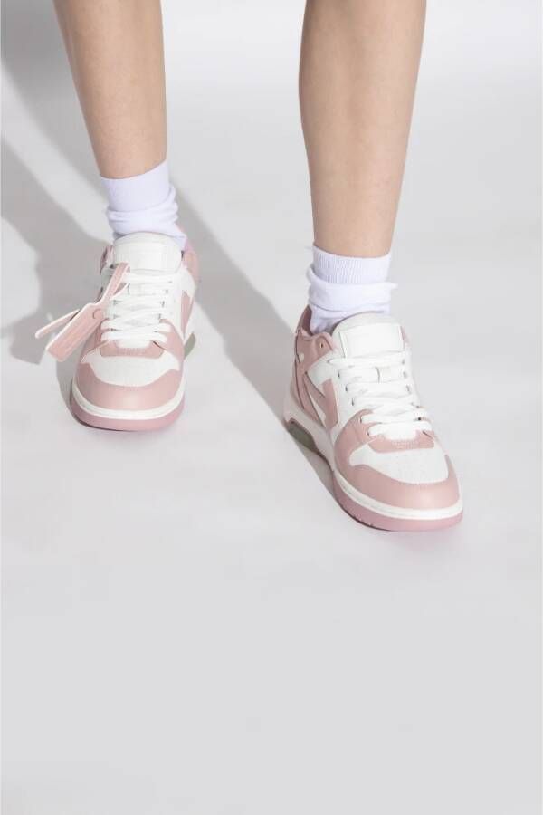 Off-White Out Of Office leren sneakers Wit - Foto 3