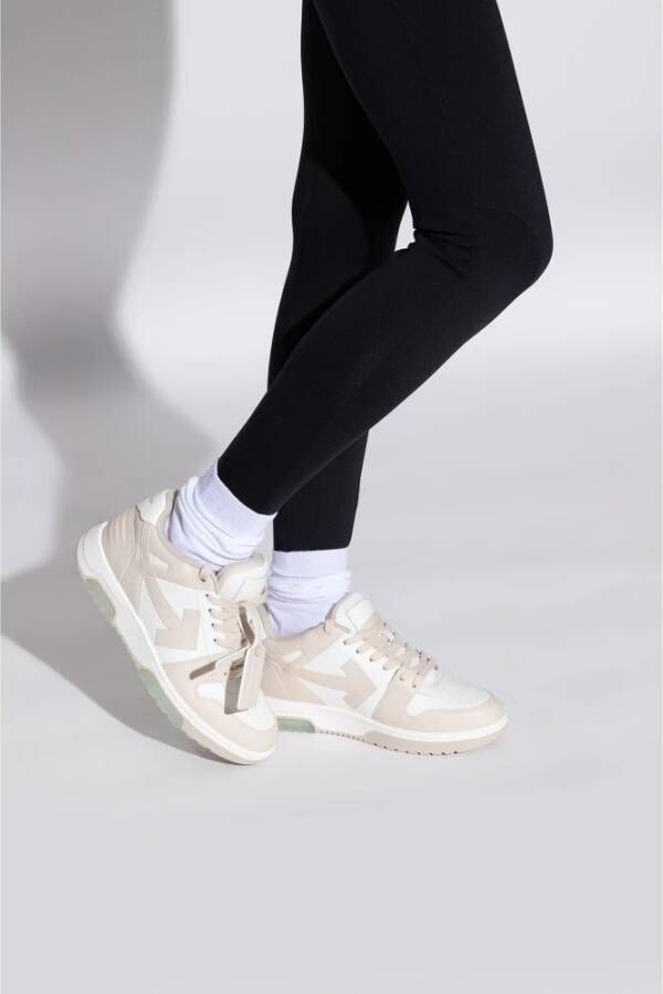 Off-White Out Of Office leren sneakers Wit - Foto 7