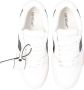 Off White Out Of Office Leren Sneakers White Heren - Thumbnail 7