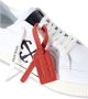 Off White Pijl Geborduurde Canvas Lage Sneakers Multicolor Heren - Thumbnail 9