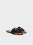 Off-White Leren slippers Zwart - Thumbnail 2