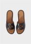 Off-White Leren slippers Zwart - Thumbnail 3