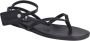 Off White Platte sandalen Zwart Dames - Thumbnail 2