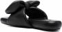 Off White Extra Padded Nappa Leather Slippers Zwart Dames - Thumbnail 3