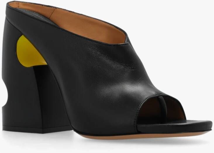 Off White Pop Meteor muiltjes Zwart Dames