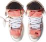 Off White Roze Wit Leren Sneakers Multicolor Dames - Thumbnail 3