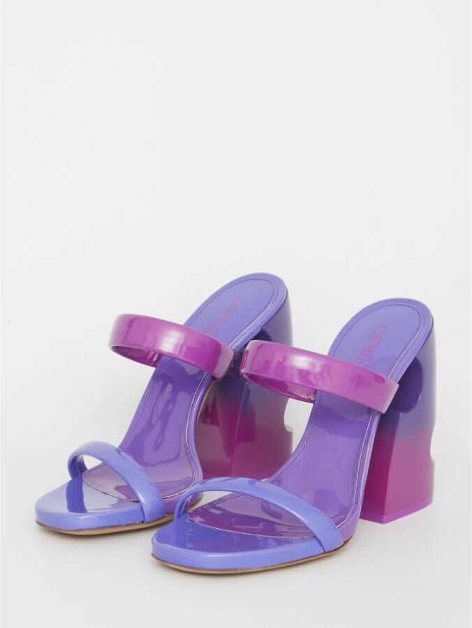 Off White Sandals Paars Dames