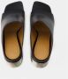 Off White Silver Spring Mules Leer Zwart Zilver Black Dames - Thumbnail 4