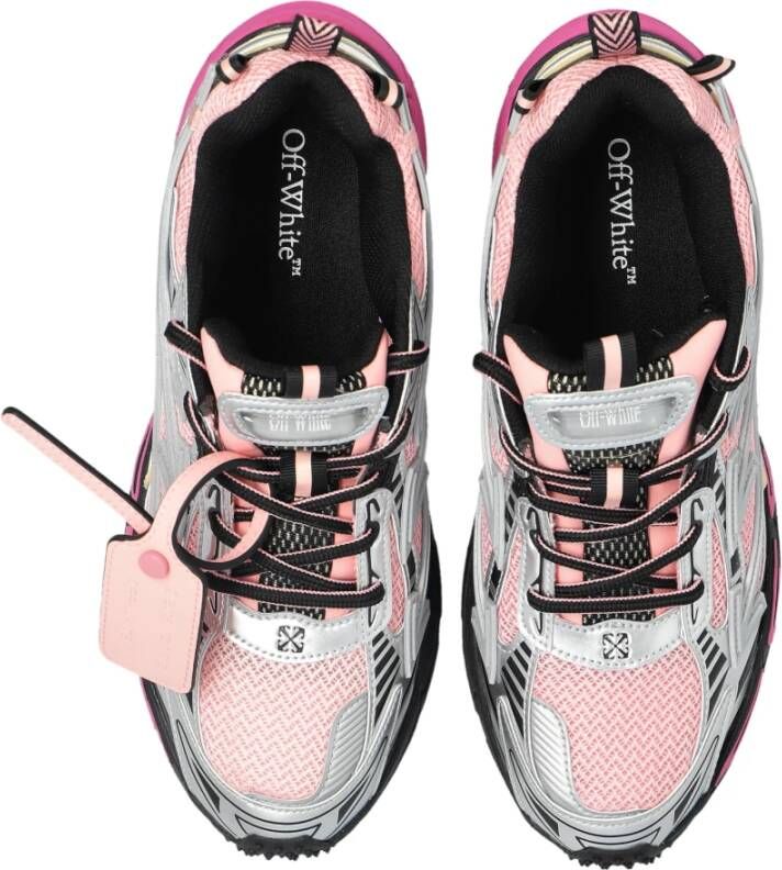 Off White Sneakers Be Right Back Pink Dames