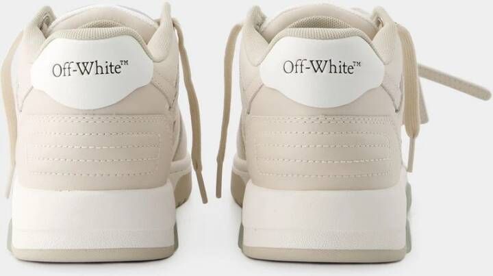 Off White Sneakers Beige Dames