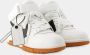 Off White Leren sneakers met contrasterende zijpijl Multicolor Dames - Thumbnail 29