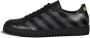 Off White Grijze Gestreepte Leren Sneakers Black Dames - Thumbnail 3