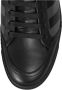 Off White Grijze Gestreepte Leren Sneakers Black Dames - Thumbnail 5