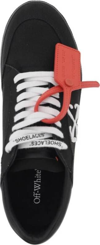 Off White Sneakers Black Heren