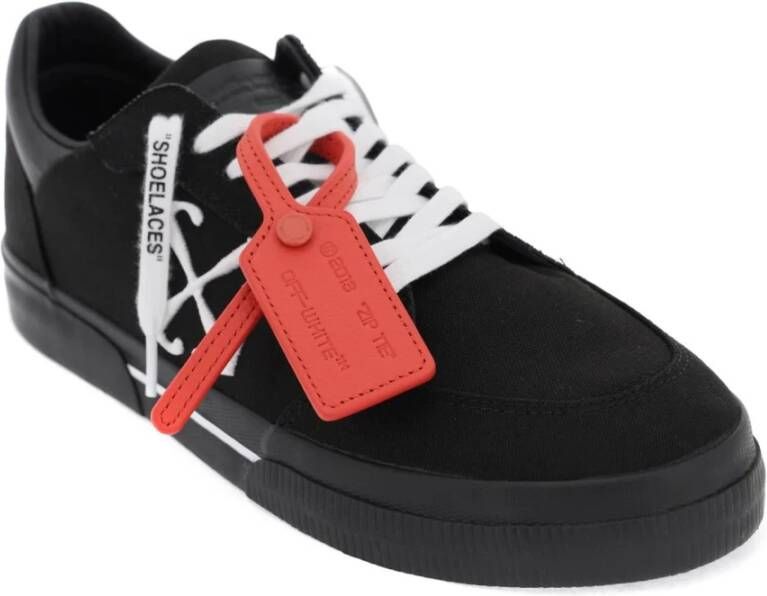 Off White Sneakers Black Heren